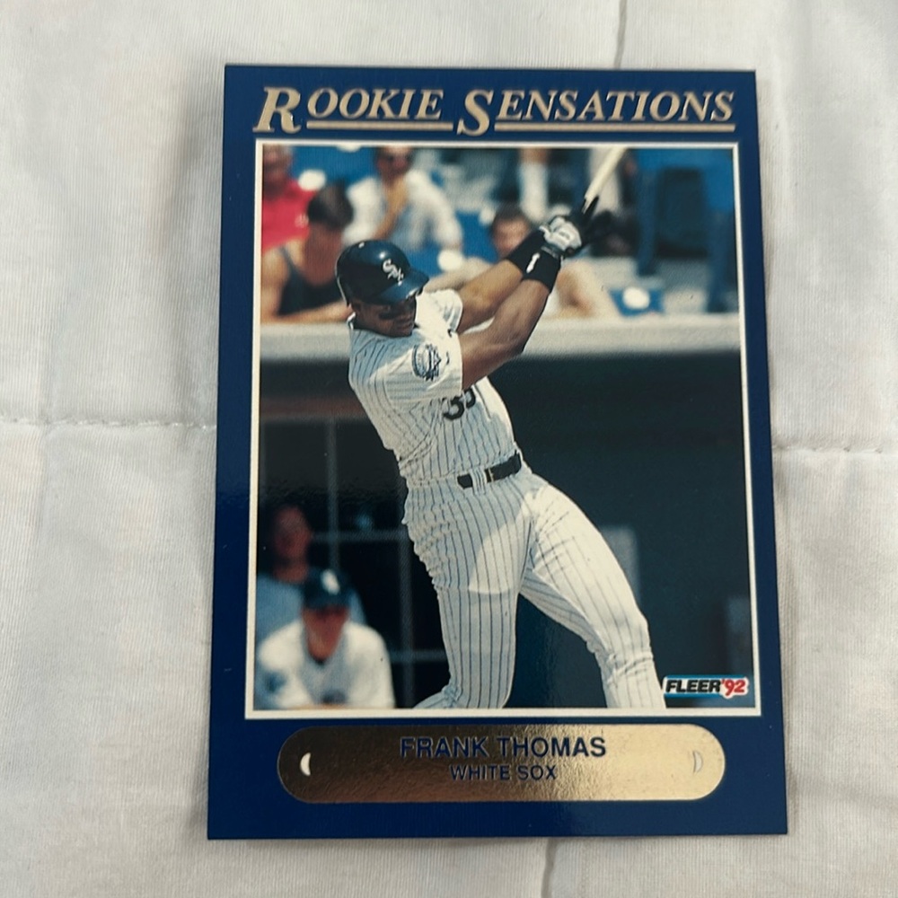 Frank Thomas 1992 rookie sensation